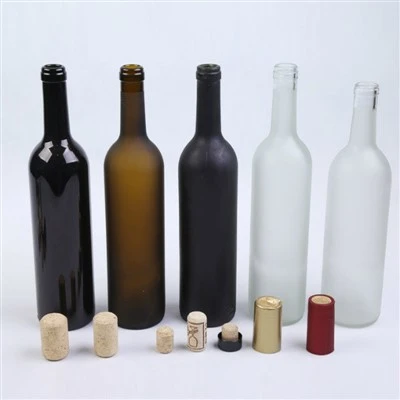 Wine in Glass Bottle