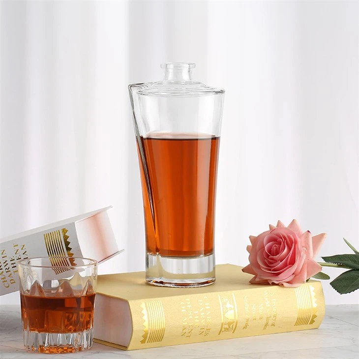 750 Ml Clear Glass Bottles For Liquor Wine Whiskey Vodka