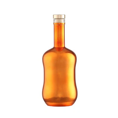 700ml Elektrolizle Cam Likör Şişeleri